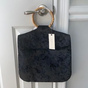 Crushed Velvet Tote Bag
